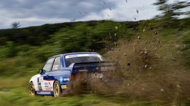 Selvom BMW’en ikke er glad for grus ser det stadig fedt ud.
(Foto: Jokum Tord Larsen)